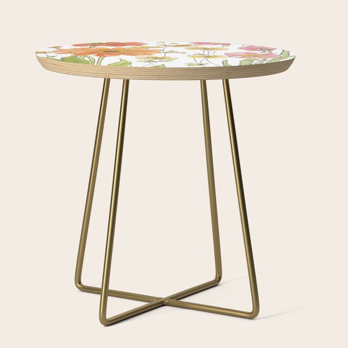 Summertime Flowers Side Table Gallery Image 1