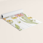 Summertime Flowers Yoga Mat Gallery Image 2