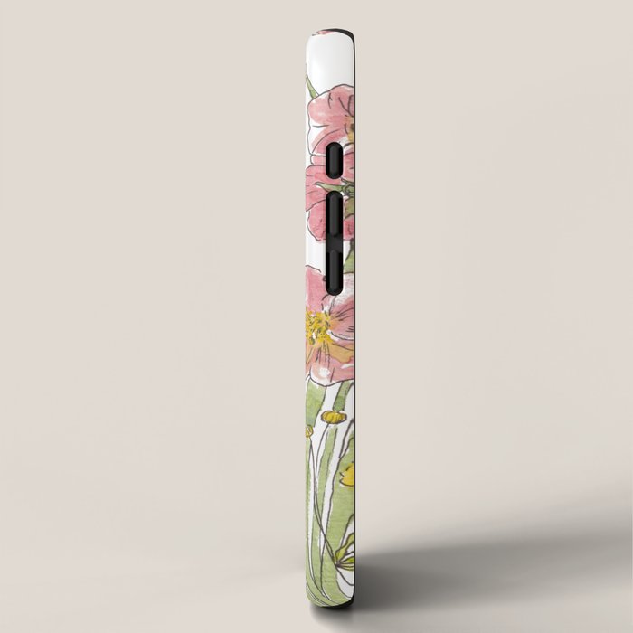 Summertime Flowers iPhone Case Gallery Image 2