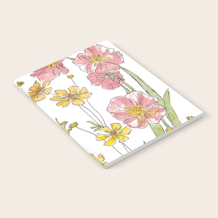 Summertime Flowers Notebook Gallery Image 2