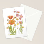 Summertime Flowers Stationery Card Gallery Image 2