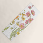Summertime Flowers Yoga Mat Gallery Image 1