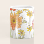Summertime Flowers Coffee Mug Gallery Image 4