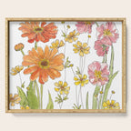 Summertime Flowers Serving Tray Gallery Image 1