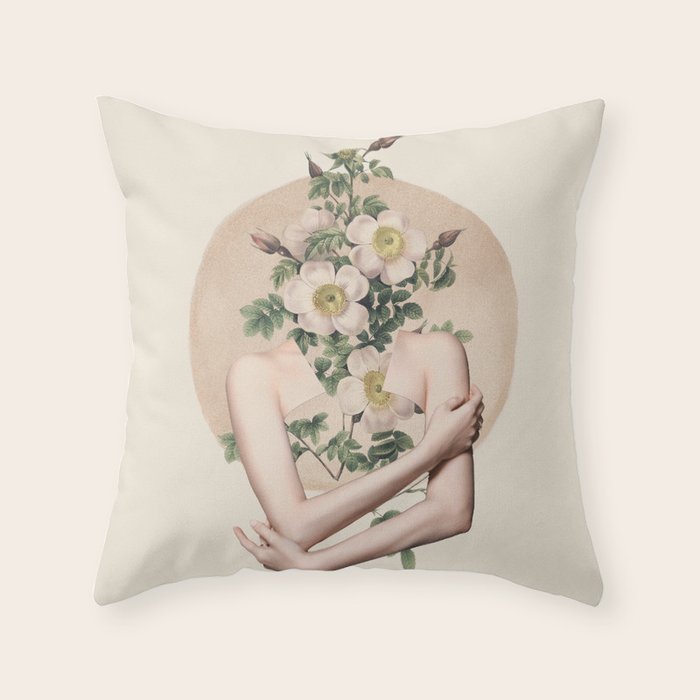 In Bloom 25 Throw Pillow Gallery Image 1