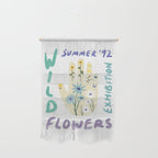 90s Wild Flowers Exhibition Poster Wall Hanging Gallery Image 1