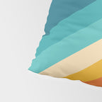 Classic 70s Vintage Style Retro Summer Vibes Stripes - Feruda Pillow Sham Gallery Image 4