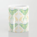 Watercolor Luna Moth Coffee Mug Gallery Image 4