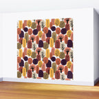 Autumn Trees Pattern Wall Mural Gallery Image 2