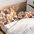 Autumn Trees Pattern Pillow Sham Gallery Image 2
