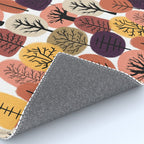 Autumn Trees Pattern Rug Gallery Image 4