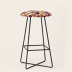 Autumn Trees Pattern Stool Gallery Image 1