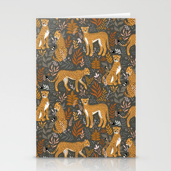 Wild Cheetah Pattern II - Autumn Stationery Card Gallery Image 2
