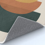 Colorful Abstract Shapes 1 Rug Gallery Image 4