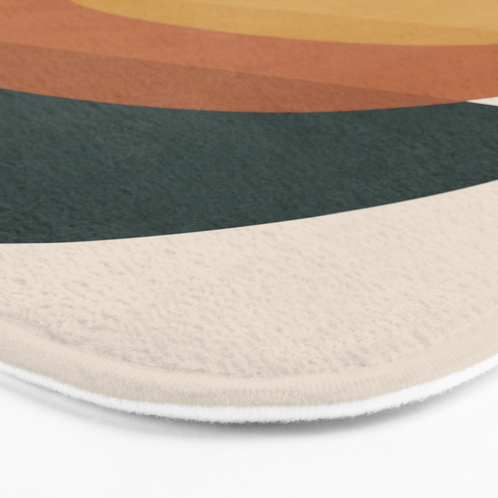 Colorful Abstract Shapes 1 Bath Mat Gallery Image 3