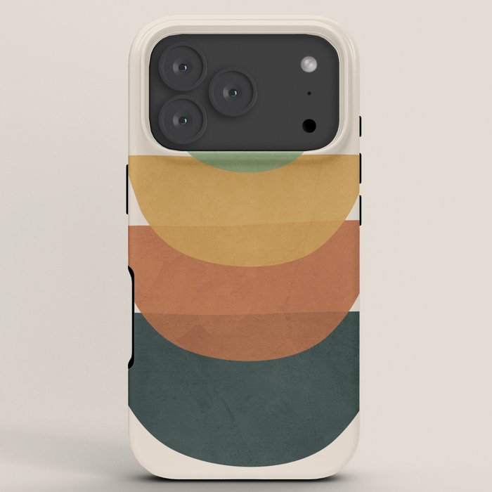 Colorful Abstract Shapes 1 iPhone Case Gallery Image 7