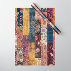 Gypsy Souk Patchwork Wrapping Paper Gallery Image 1