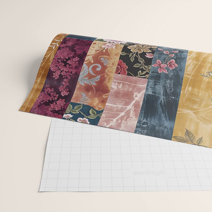 Gypsy Souk Patchwork Wrapping Paper Gallery Image 2