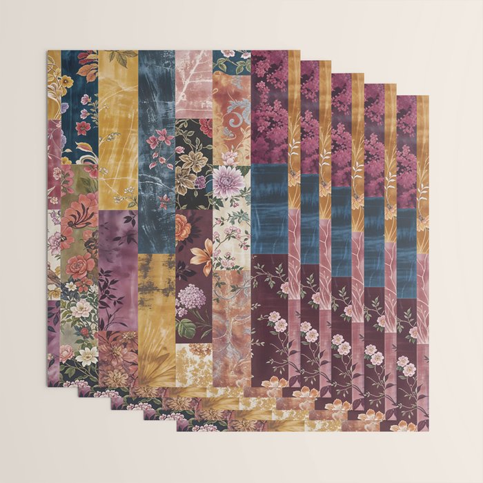 Gypsy Souk Patchwork Wrapping Paper Gallery Image 3
