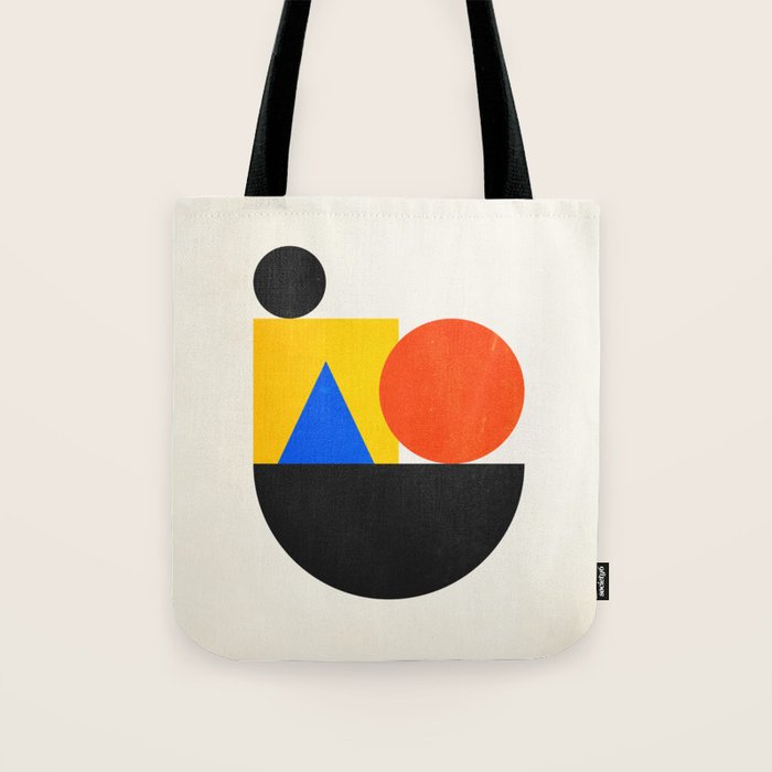 Balance 02: Bauhaus Mid-Century Edition Tote Bag Gallery Image 1