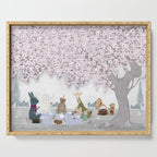 little blossom tree Serving Tray Gallery Image 1