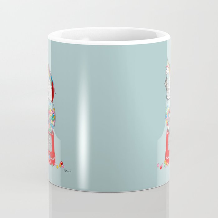 Unicorn Gumball Poop Coffee Mug Gallery Image 4