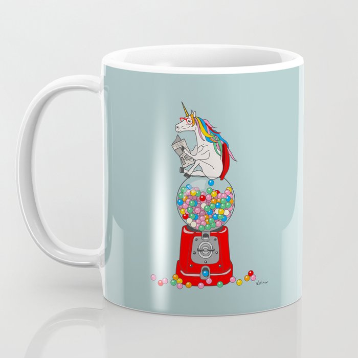 Unicorn Gumball Poop Coffee Mug Gallery Image 3