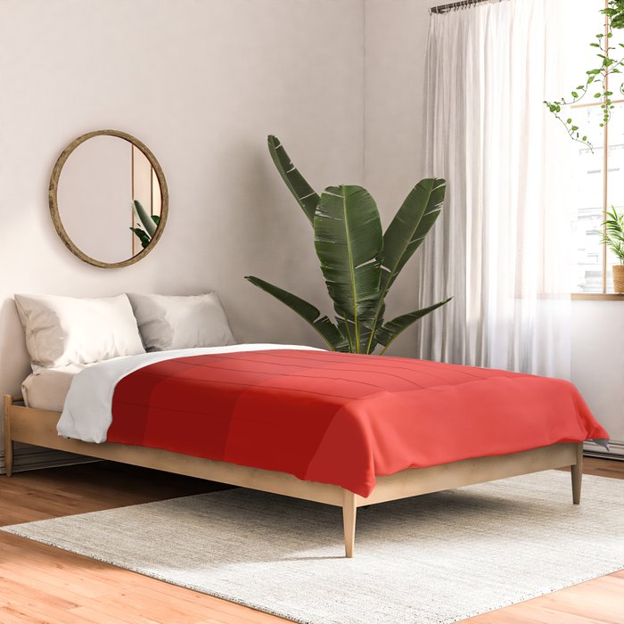 Red Striped Color Gradient Comforter Gallery Image 2