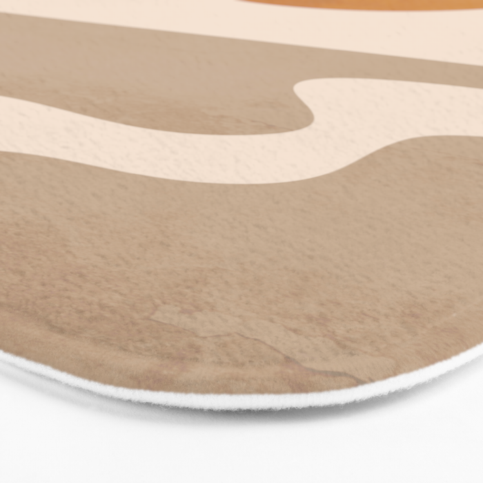 Minimal Abstract Art Landscape 6 Bath Mat Gallery Image 3