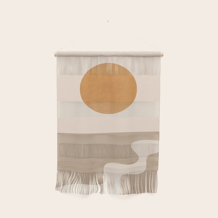 Minimal Abstract Art Landscape 6 Wall Hanging Gallery Image 1