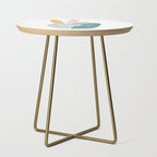 Peace sign pastel Side Table Gallery Image 1