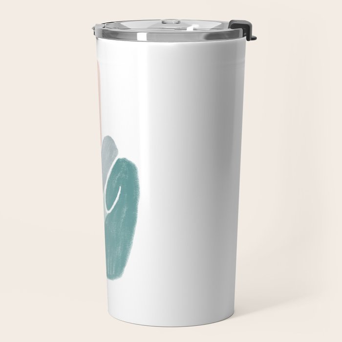 Peace sign pastel Travel Mug Gallery Image 2