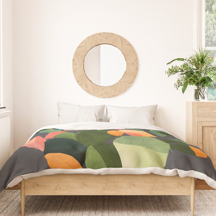 Cactus and Birds 4 Duvet Cover Gallery Image 3