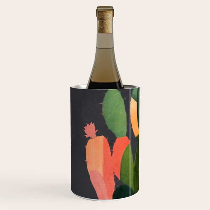 Cactus and Birds 4 Wine Chiller Gallery Image 2