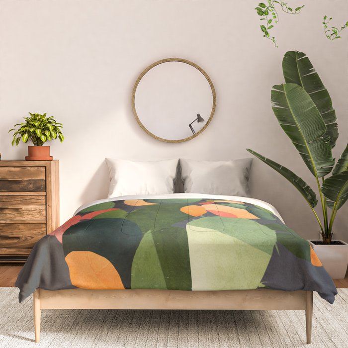 Cactus and Birds 4 Comforter Gallery Image 3