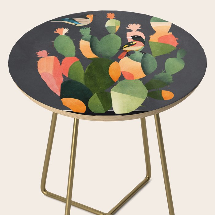 Cactus and Birds 4 Side Table Gallery Image 2