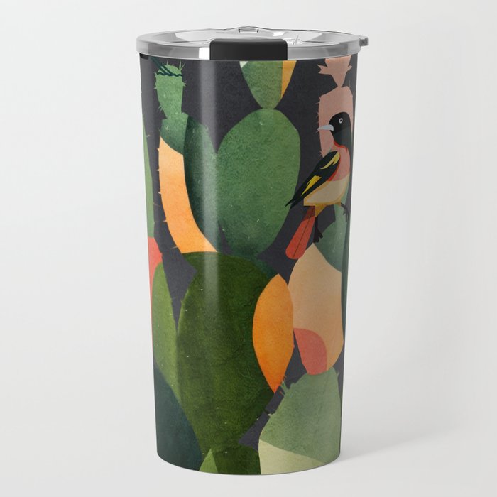 Cactus and Birds 4 Travel Mug Gallery Image 1