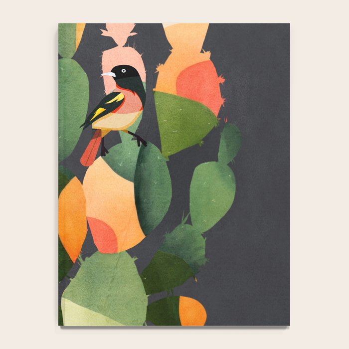 Cactus and Birds 4 Notebook Gallery Image 4