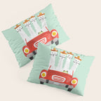 The four amigos Pillow Sham Gallery Image 3