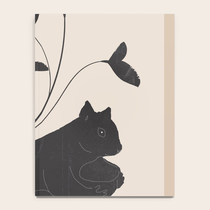 The Abstract Black Squirrel Notebook Gallery Image 4