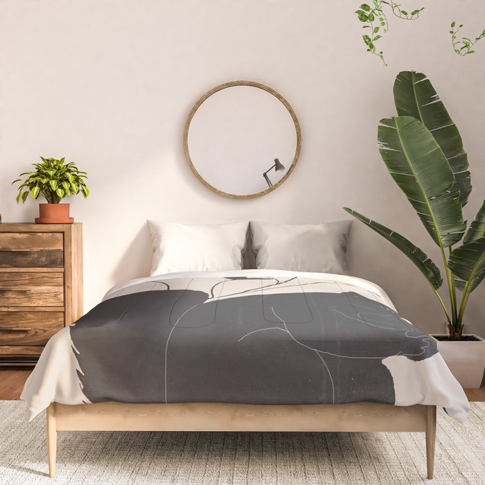 The Abstract Black Squirrel Comforter Gallery Image 3