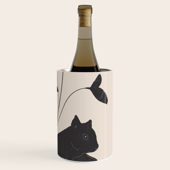 The Abstract Black Squirrel Wine Chiller Gallery Image 3