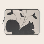 The Abstract Black Squirrel Laptop Sleeve Gallery Image 1