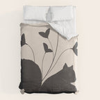 The Abstract Black Squirrel Duvet Cover Gallery Image 6
