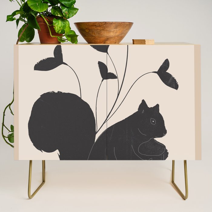 The Abstract Black Squirrel Credenza Gallery Image 1