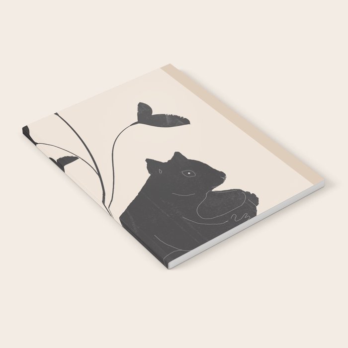 The Abstract Black Squirrel Notebook Gallery Image 2