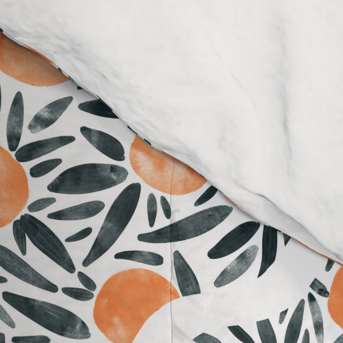 Tangerine Lattice Dreams Comforter Gallery Image 4