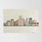 richmond virginia skyline Rug Gallery Image 2