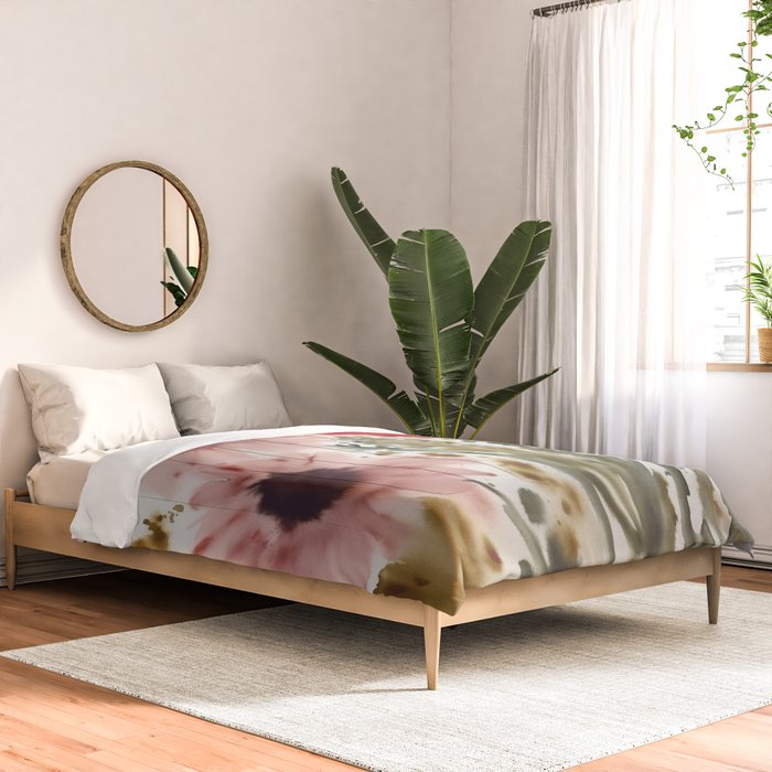 Poppy and Blush Blooms Comforter Gallery Image 2