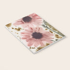 Poppy and Blush Blooms Notebook Gallery Image 3